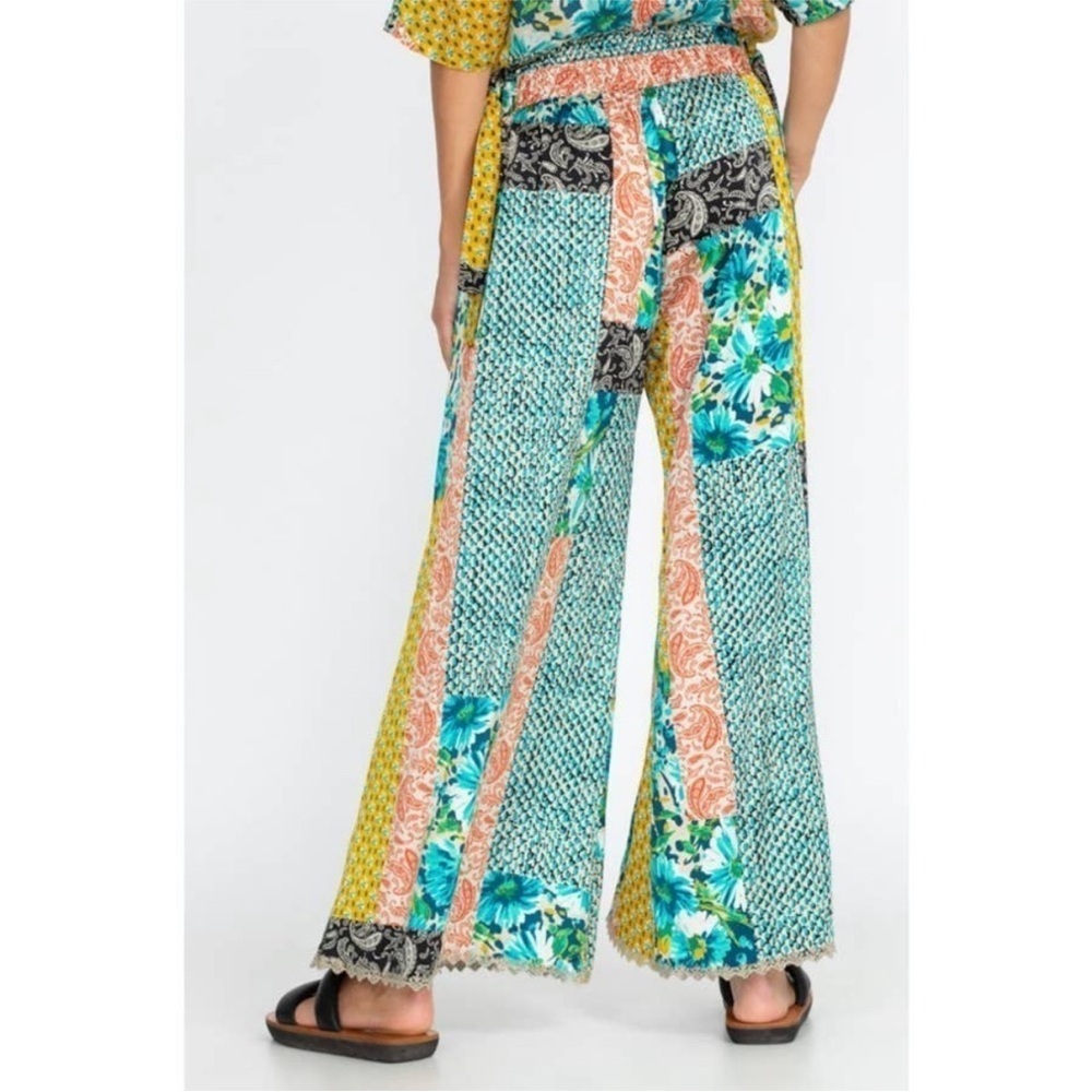 Johnny Was Paisley Rachel Pant  size L